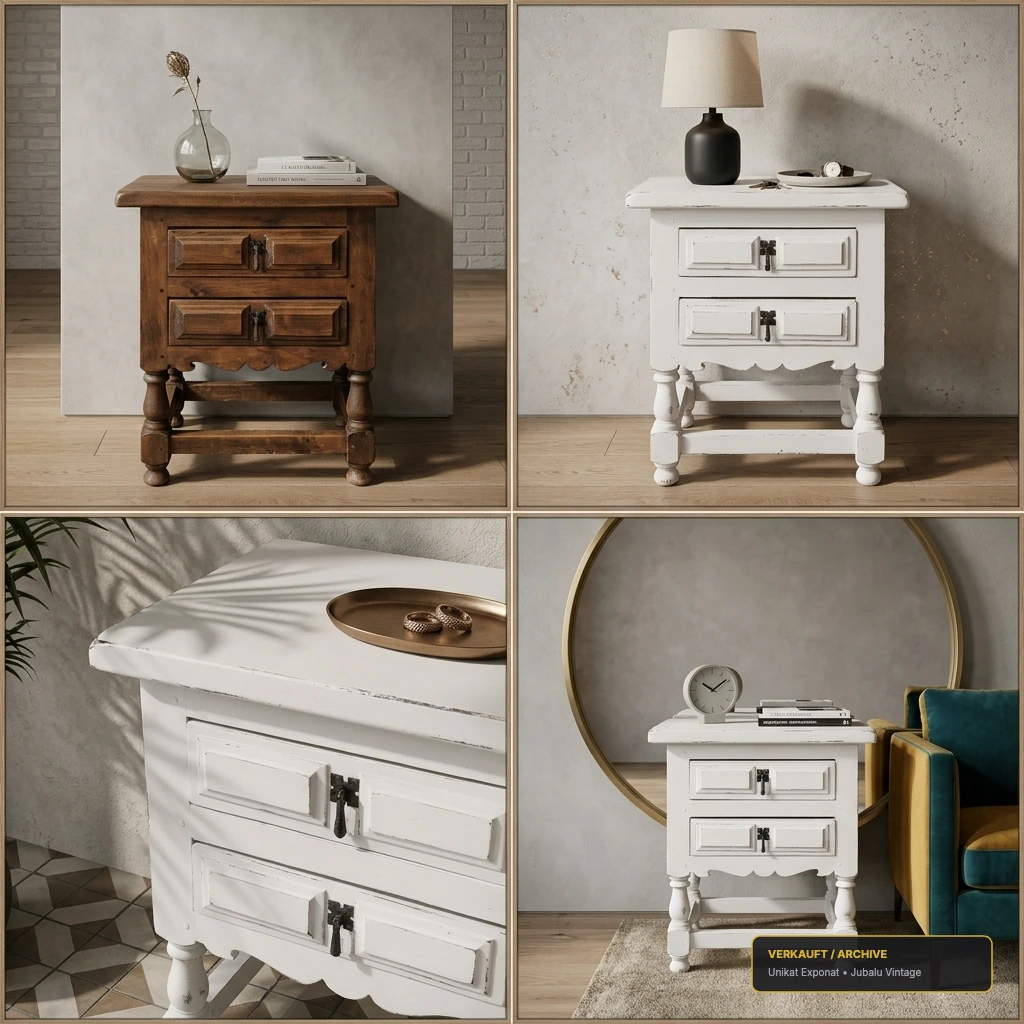 Nordic Vintage Nachttisch