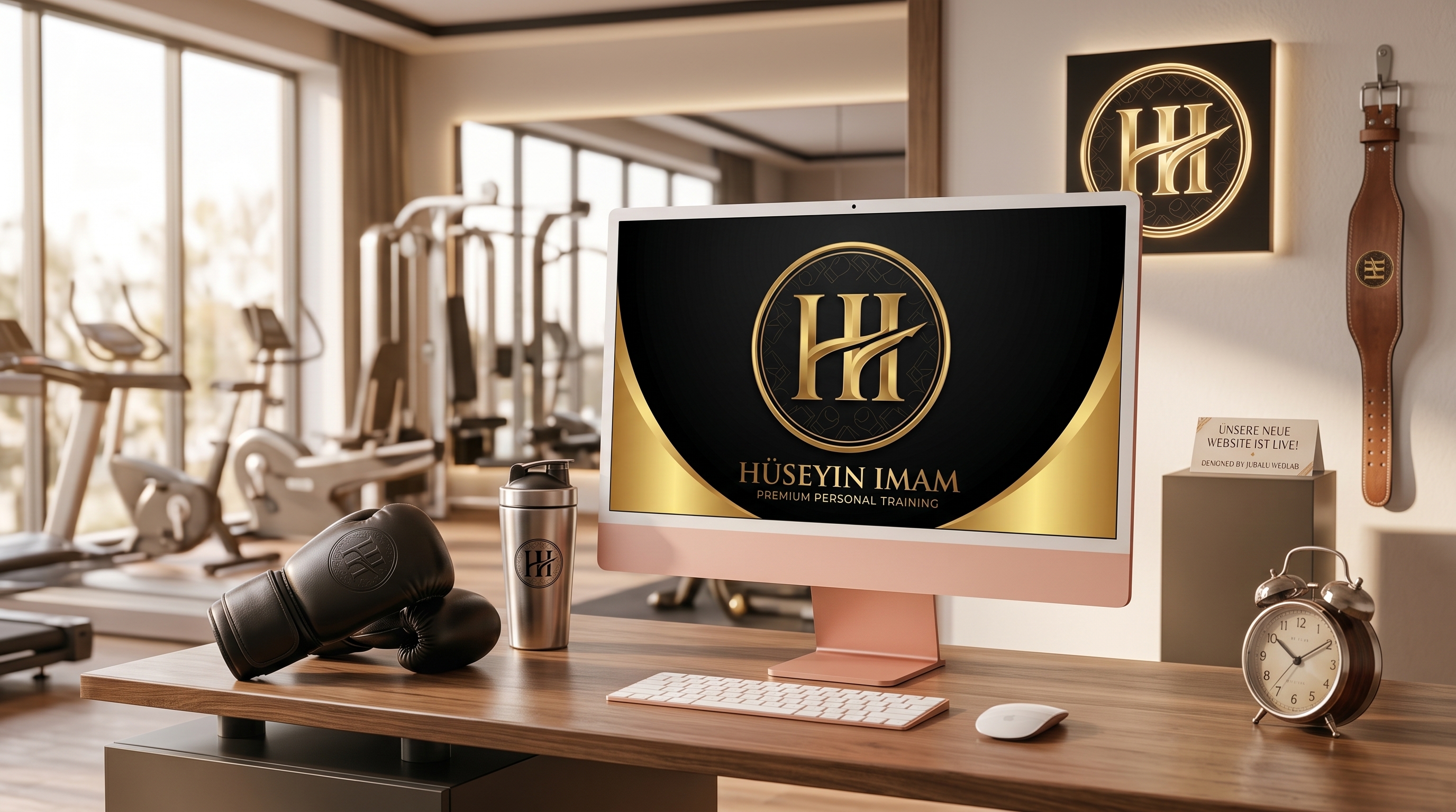 Frischer Webauftritt für echte Power: Hüseyin Imam Personaltraining geht online! 🚀🏋️‍♂️